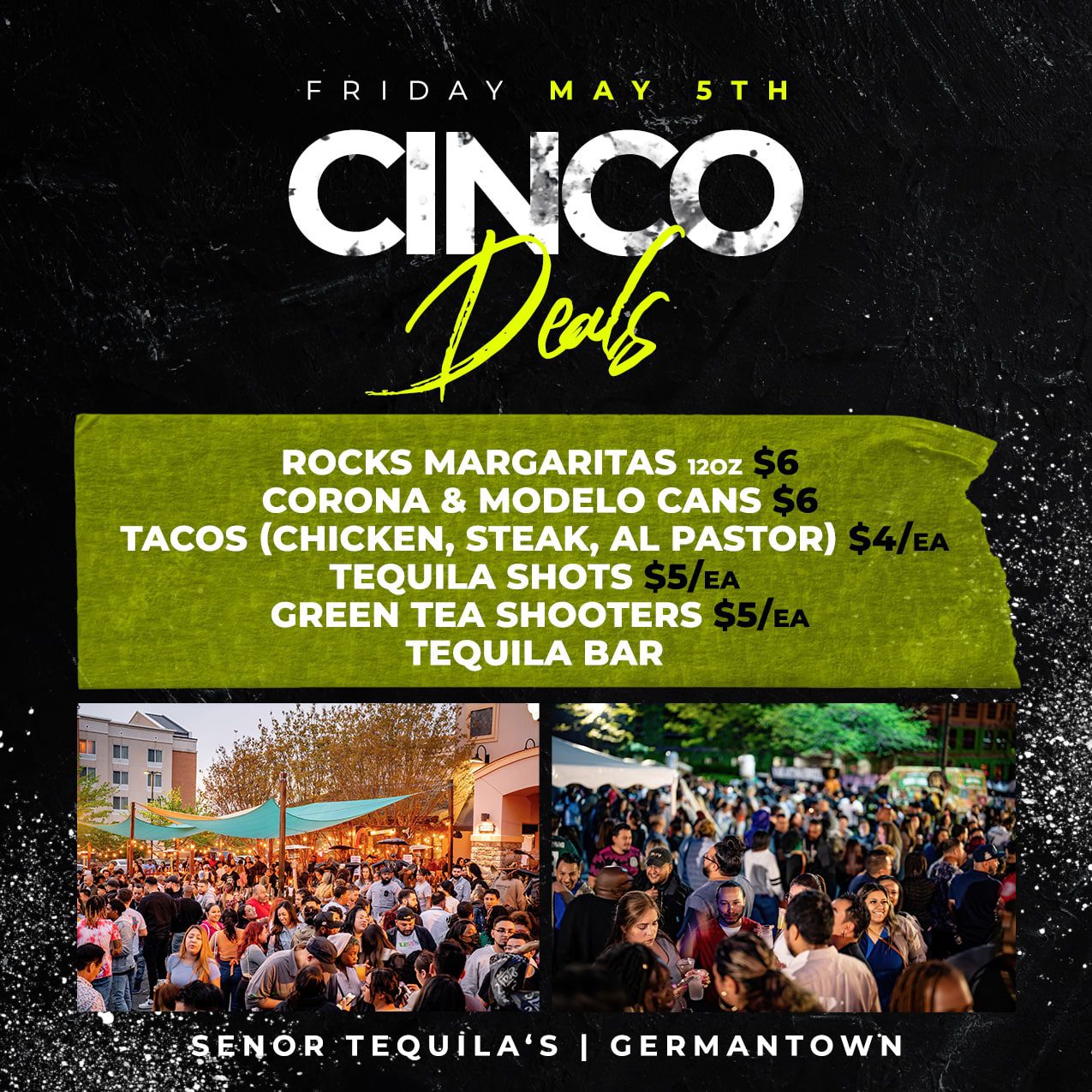 Cinco De Mayo Senor Tequila's