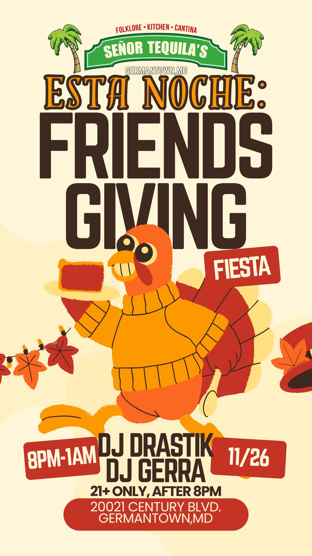 Friends giving party